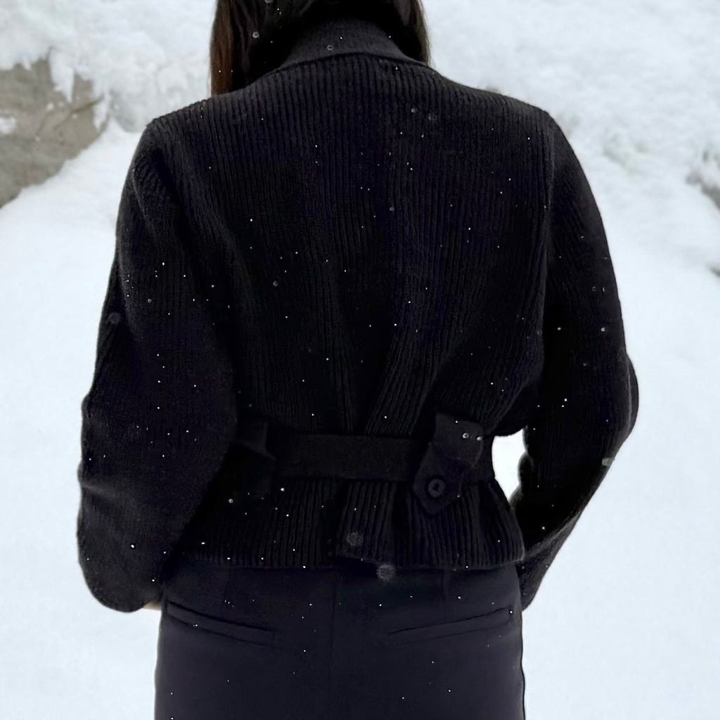 Gentle Wrap Rib Knit