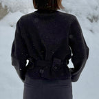 Gentle Wrap Rib Knit