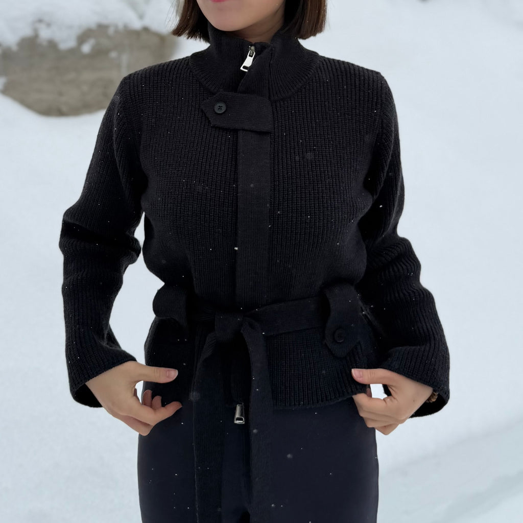 Gentle Wrap Rib Knit