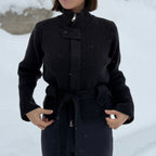 Gentle Wrap Rib Knit