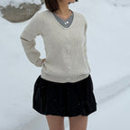 Blush Heart Knit