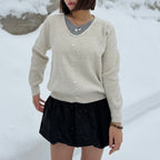 Blush Heart Knit