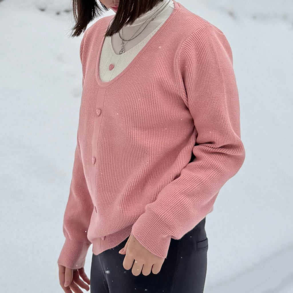 Blush Heart Knit